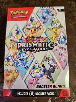Pokemon prismatic evolutions booster bundle