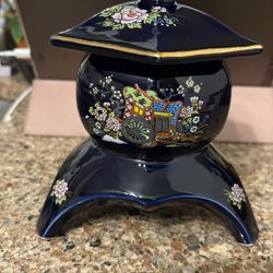 Kutani Japanese Ginger Jar