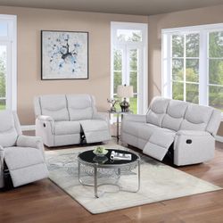 New Recliner Couch, Loveseat and Chair! Free Delivery 🚚!