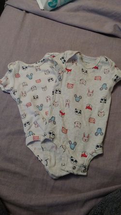 6m carters onesies baby girl
