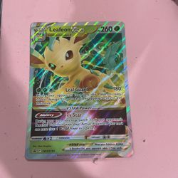 Leafeon Vstar Oversized Card