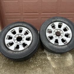 Ford Super Duty 20” Wheels And Tires