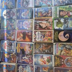 101  Disney VHS Tapes
