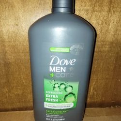 Dove Men + Care Body+ Face wash 32 fl Jabón Liquido Para El Cuerpo