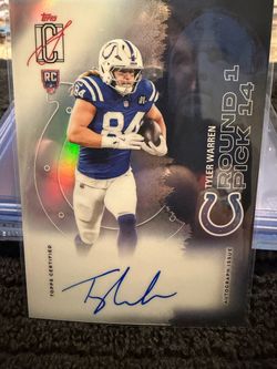 🔥2025 Topps Signature Class Tyler Warren Rookie Autograph🔥