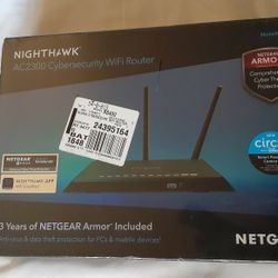 Netgear Nighthawk AC2300 Cybersecurity Wifi Router