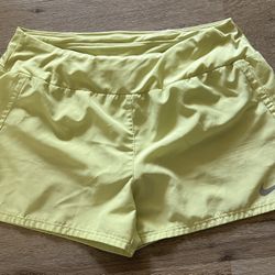 Nike Dri-Fit Green Running Shorts Women's Size M CJ2400-367  