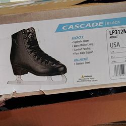 Lake Placid Cascade Men's Figure Ice Skates, Vinyl, Ice Skates