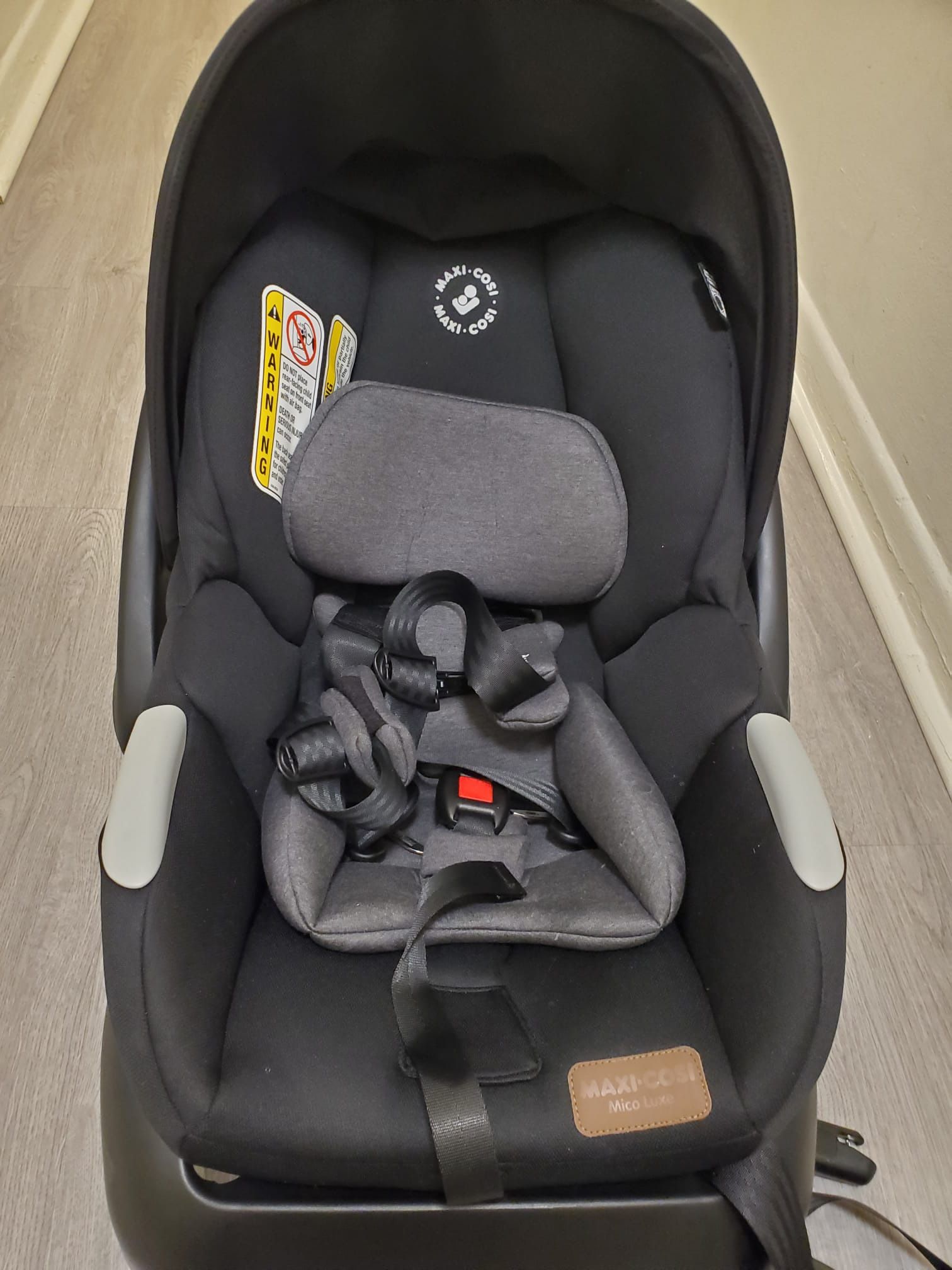 Baby carrier seat for car