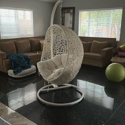 Eggshell Swing Chair