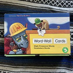 Scott Foresman Phonics System Word-Wall Cards Grade 3