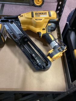 Dewalt 20v XR Brushless 15ga Angle Finish Nailer  (Tool-Only) $350