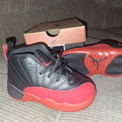 Jordan 12 Retro "Flu Game" for Toddler 