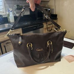 Coach Ashley Brown Purse