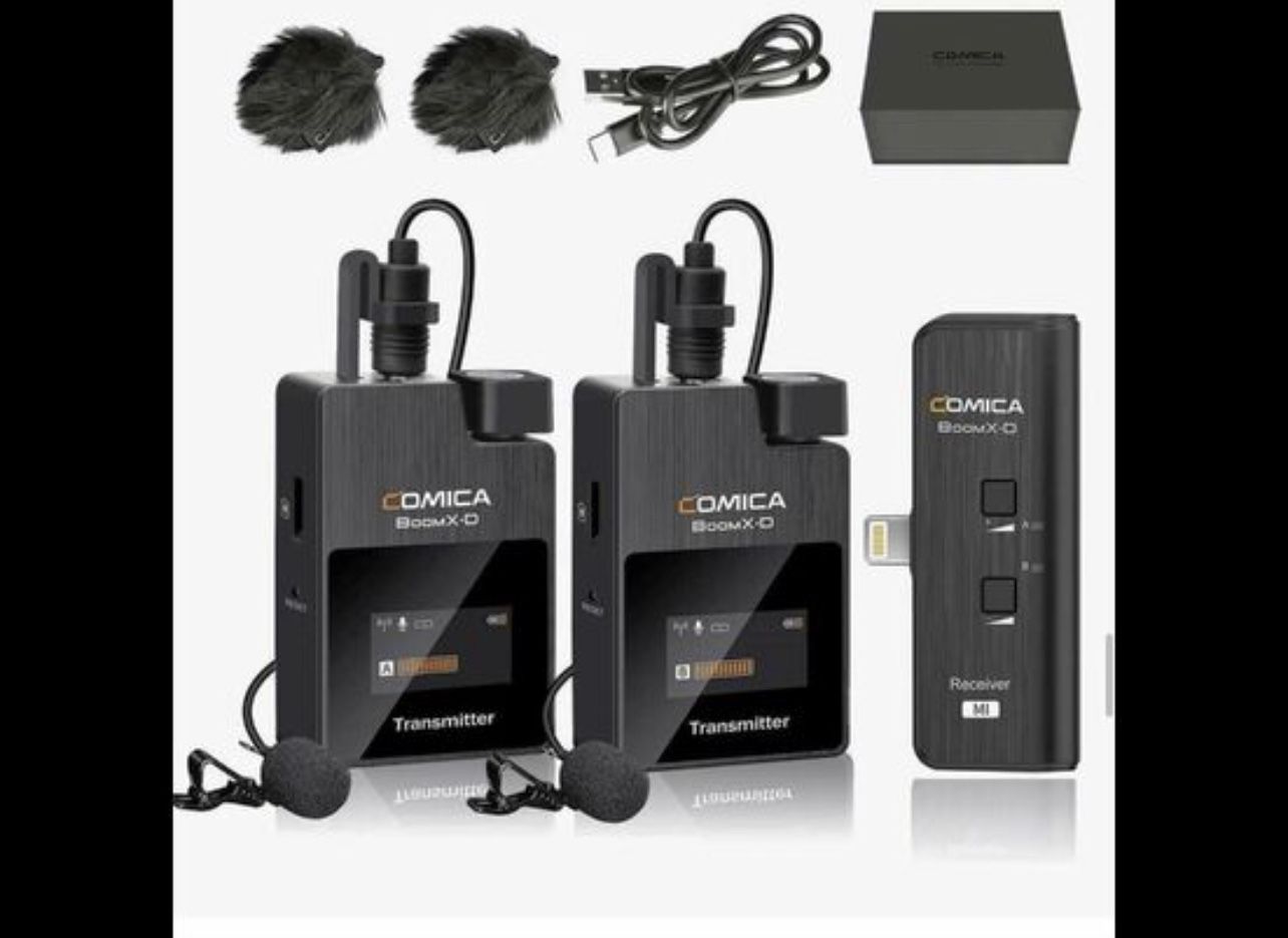 New!! Comica-Audio Boom xD Wireless Audio Recording 