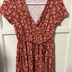No Boundaries Floral Dress Size Small