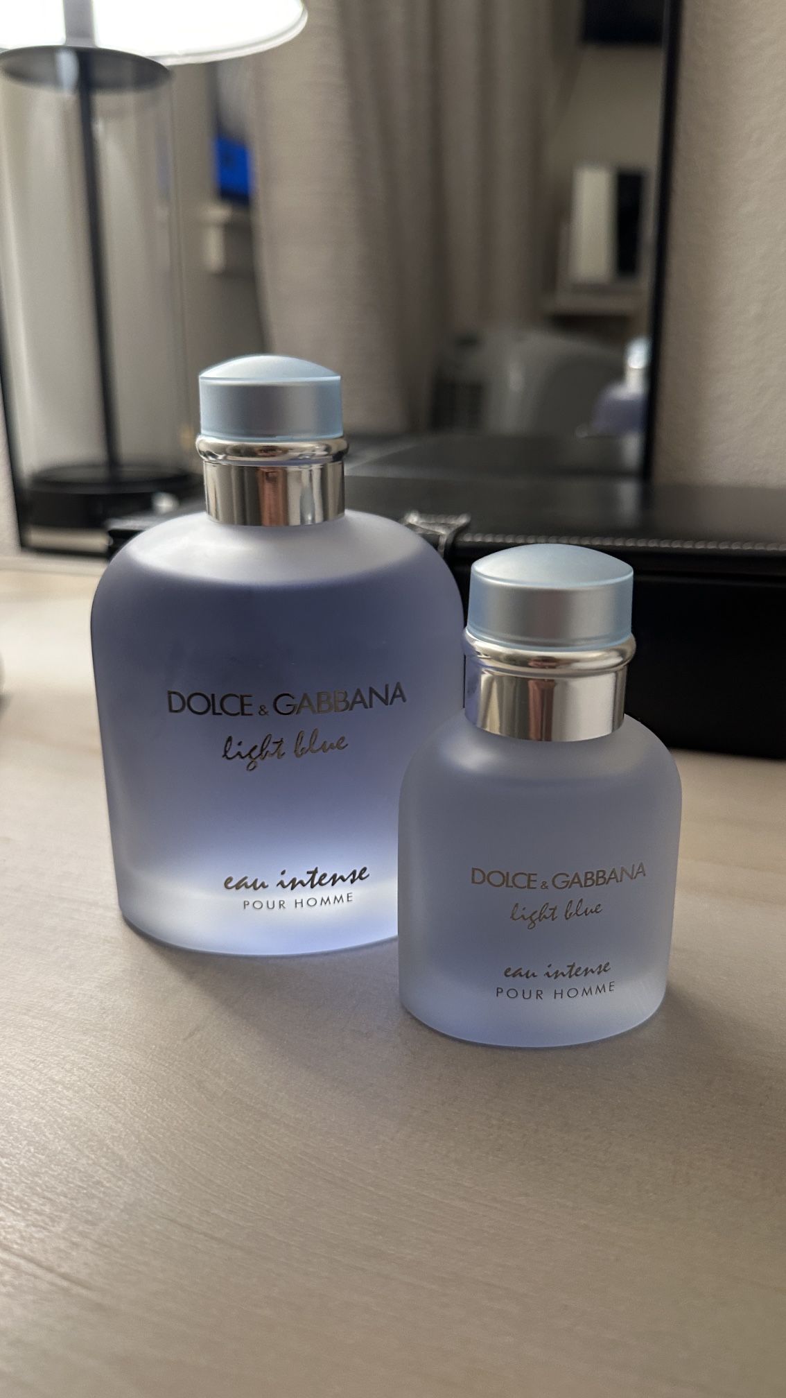 D&G light blue eau Intense $100 bundle 