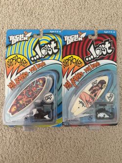 Tech Deck Lost Surfboard Finger Boards – Set of 2