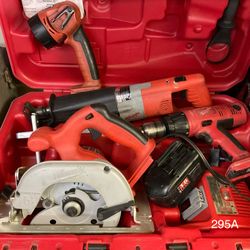 Milwaukee 18V Cordless Set 4 Piece Set