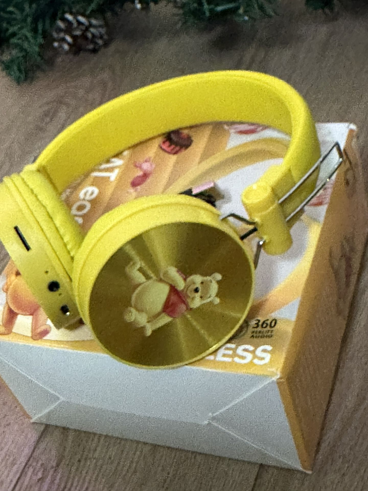 audífonos inalámbricos de Winnie Pooh