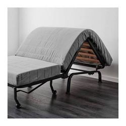 IKEA Sleeper twin size Sofa Bed with Gray Cover
