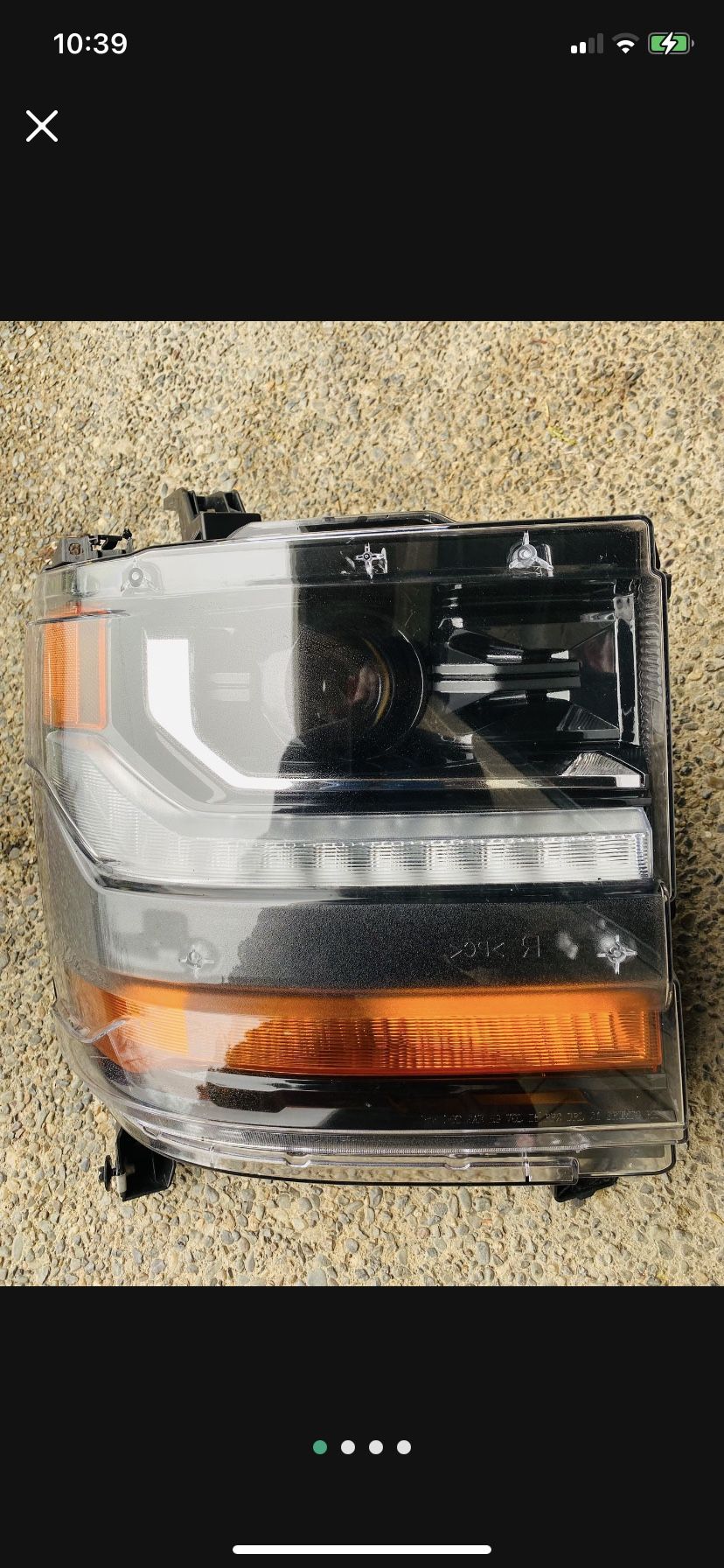 2015-2018 Silverado 1500  Passenger Headlight 