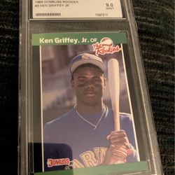 1989 Ken Griffey Jr RC #3 Mint 9.0 
