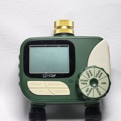 GMR Hose Timers for Watering, Sprinkler Timer Outdoor with Brass Inlet, Water...