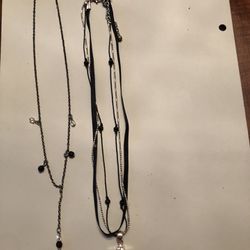 (2) Choker Necklaces