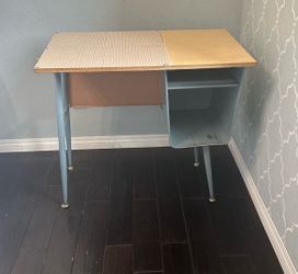 Vintage 1962 School Desk By Math-U-Matics