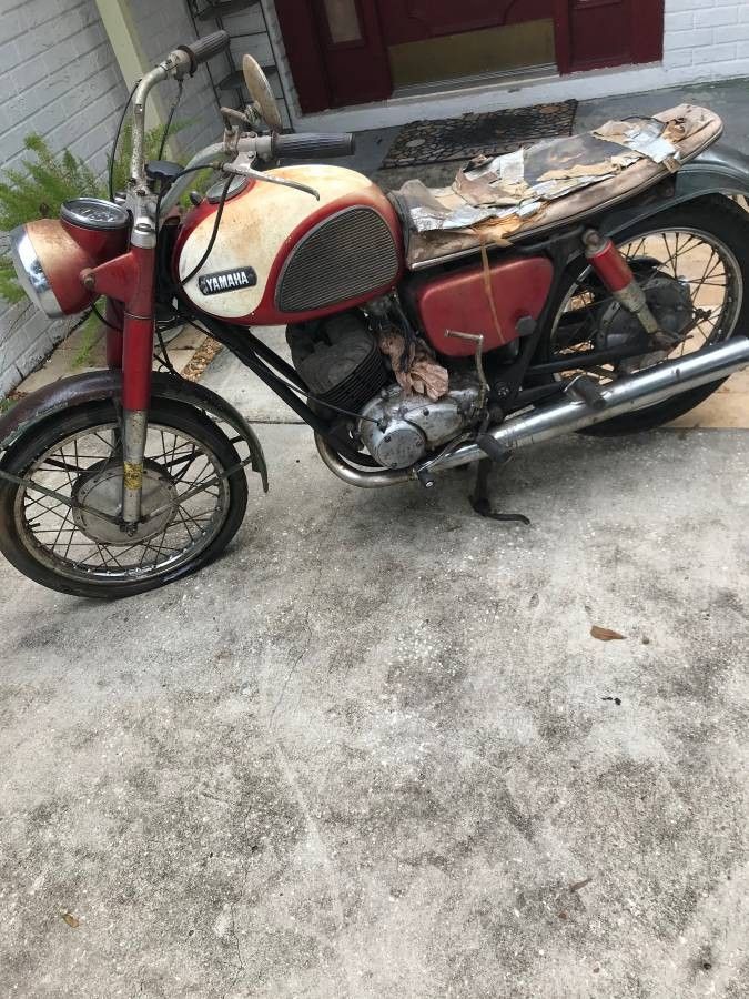 fuel: gas transmission: manual 1966 Yamaha 305 2 cycle, twin cylinder