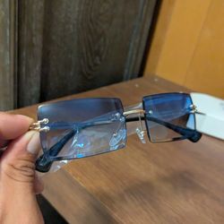 Men's Blue Sunglasses 