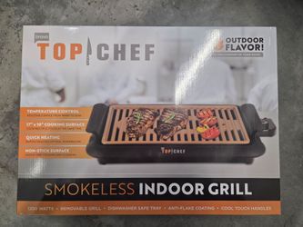 TopChef Smokeless Indoor Grill