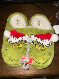 Grinch slippers