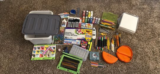 Art supplies for beginners