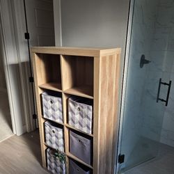 Storage Unit X3 2 Dark Brown 1 Light. 