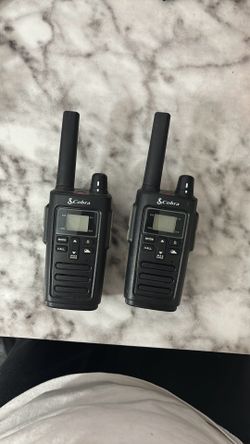 Walkie talkies