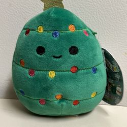 Squishmallows Kellytoy 2020 5" Carol Christmas Tree - NWT