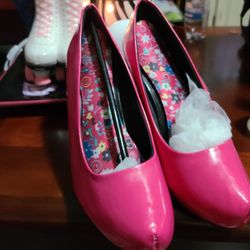 Pink High Heels 8