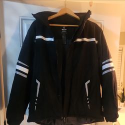 Wantdo Black Hooded Winter Jacket