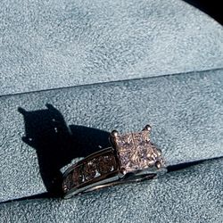 2ct Total Weight Engagement Ring