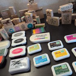Stamps And Ink Pads
