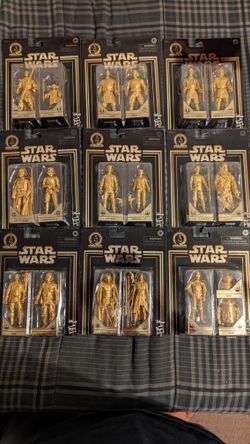 Star Wars Gold Figures