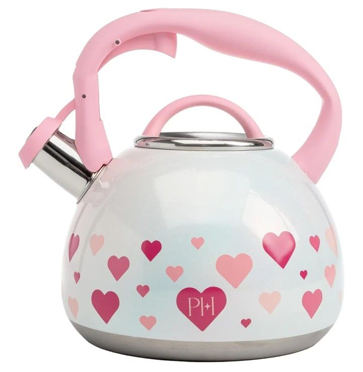 Paris Hilton Tea Kettle Heart Design