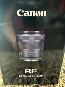 Canon RF 28-70mm F2.8 IS STM