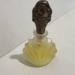 Beautiful Art Deco Perfume Bottle   Unsure of Scent