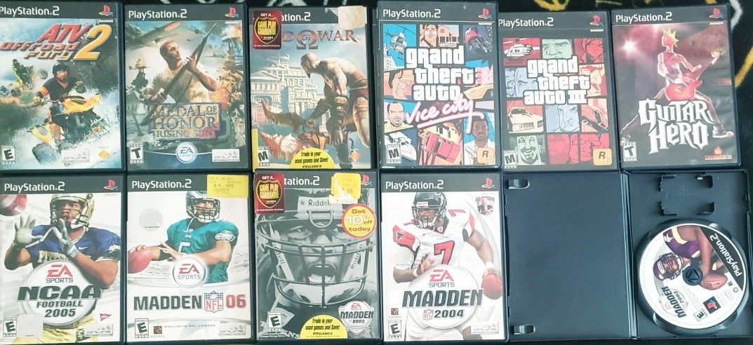 Playstation 2 11 Video Games