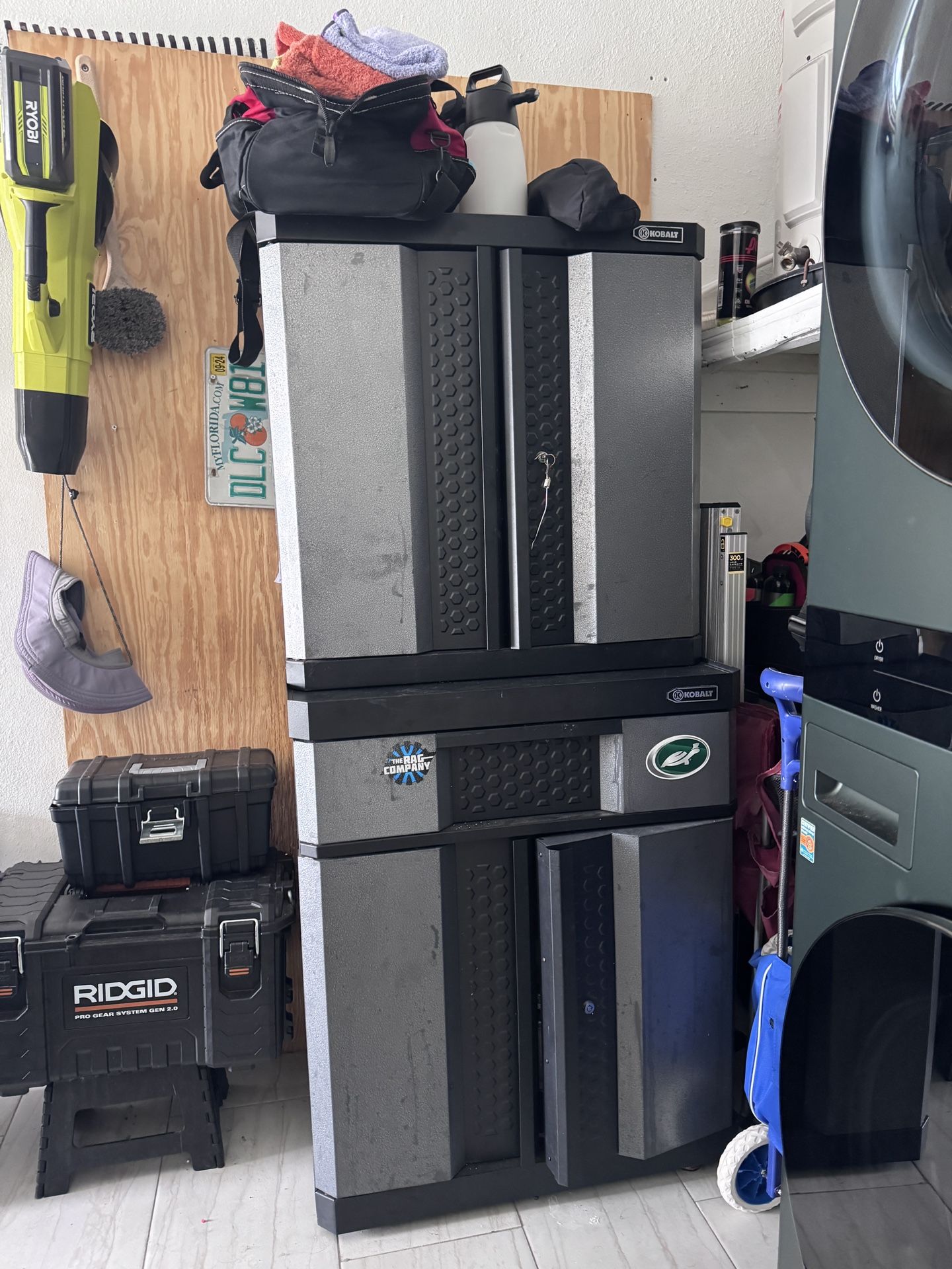 2 Kobalt Garage Cabinets 