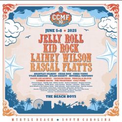 4 Day CCMF GA wristband 