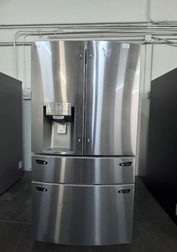 $2,000 ONLY! LG 30 cu ft 4-Door French Door Fridge w/ InstaView & Craft Ice – Retail $4,000 – You Save $2,000 Today! 